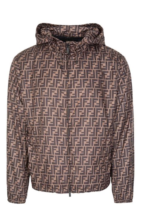 fendi mens printed windbreaker|fendi windbreaker women's.